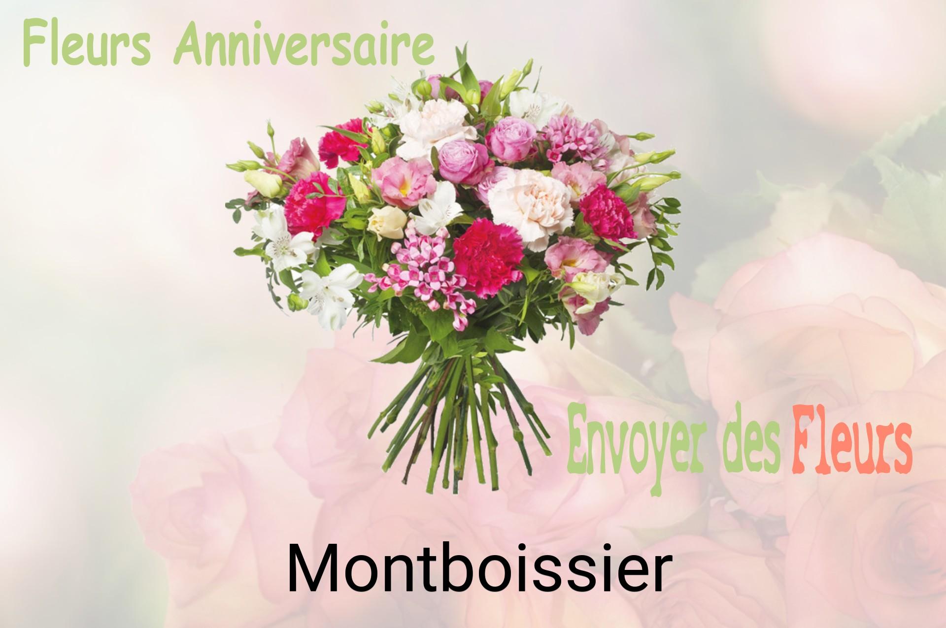 Bouquet de fleurs d’anniversaire livré à Montboissier