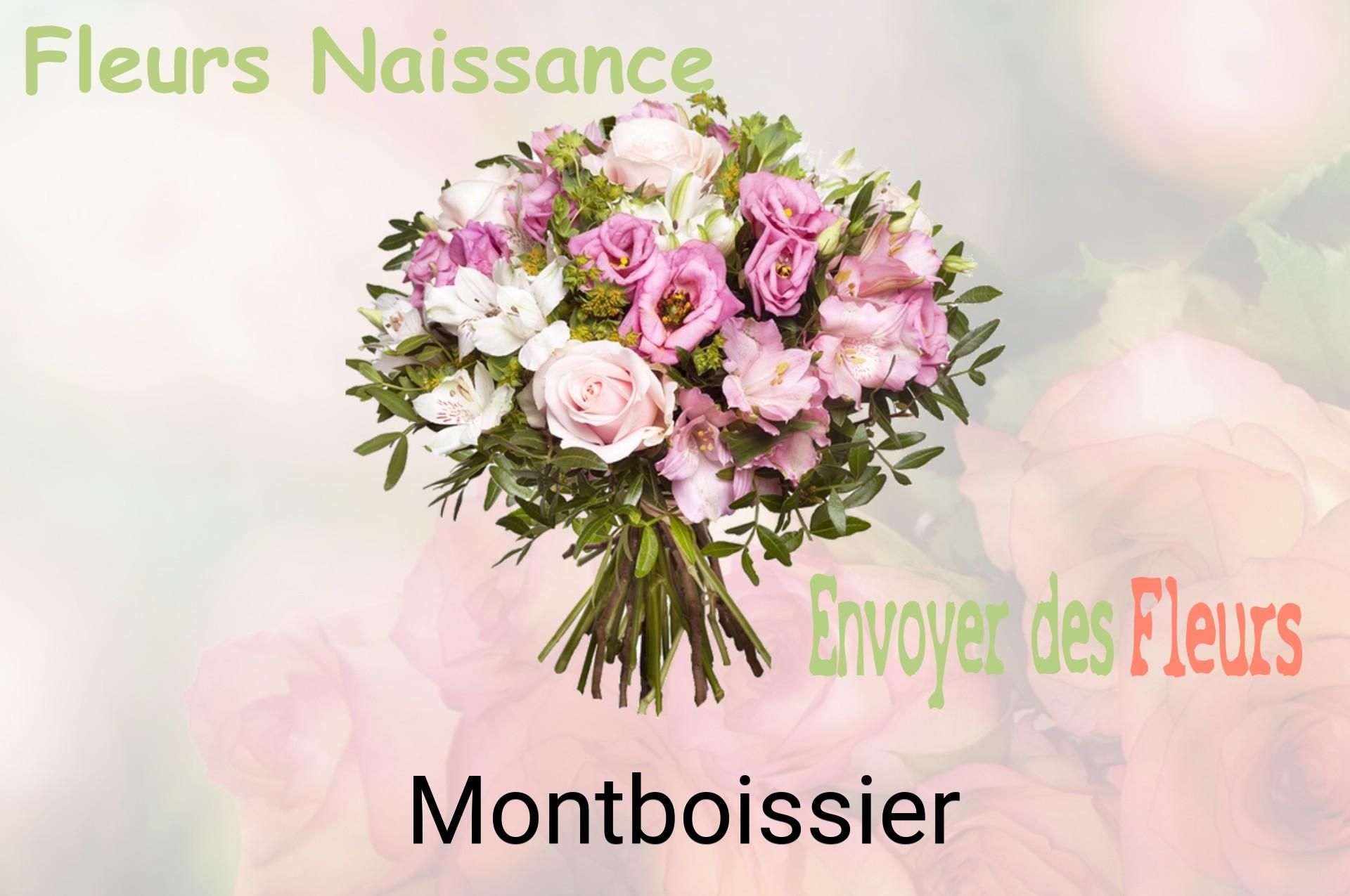Bouquet de fleurs de naissance livré à Montboissier
